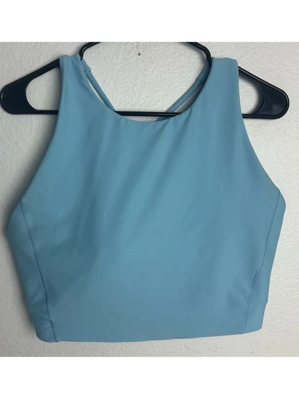 Athleta Flex Spacer Bra Aqua Blue Size XL